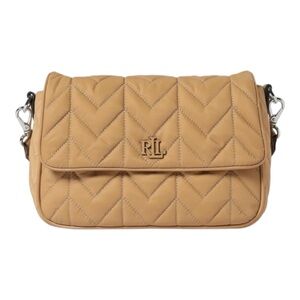 Ralph Lauren Tan Quilted Women's Bag